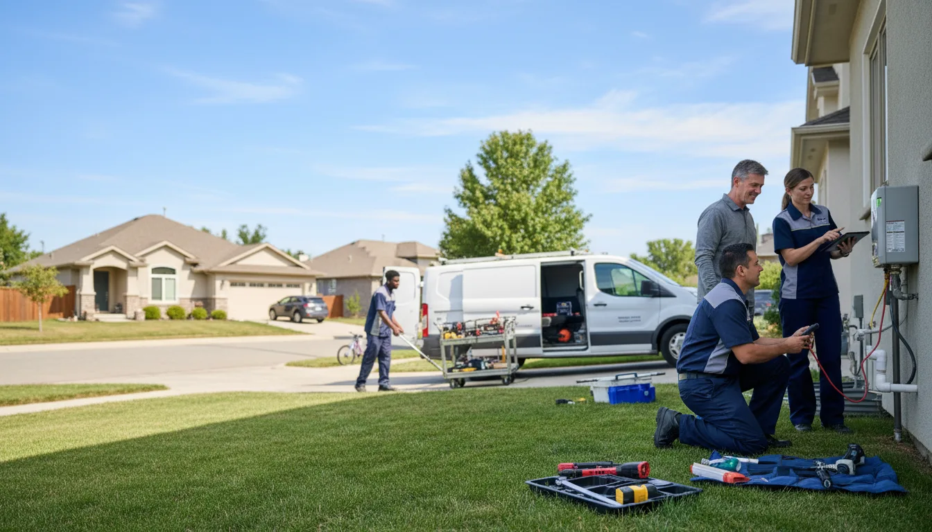 Tankless water heater service in Monroe, OR